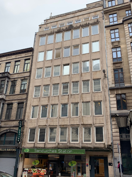 Gerenoveerde kantoren te huur vlakbij het centraal station in Brussel