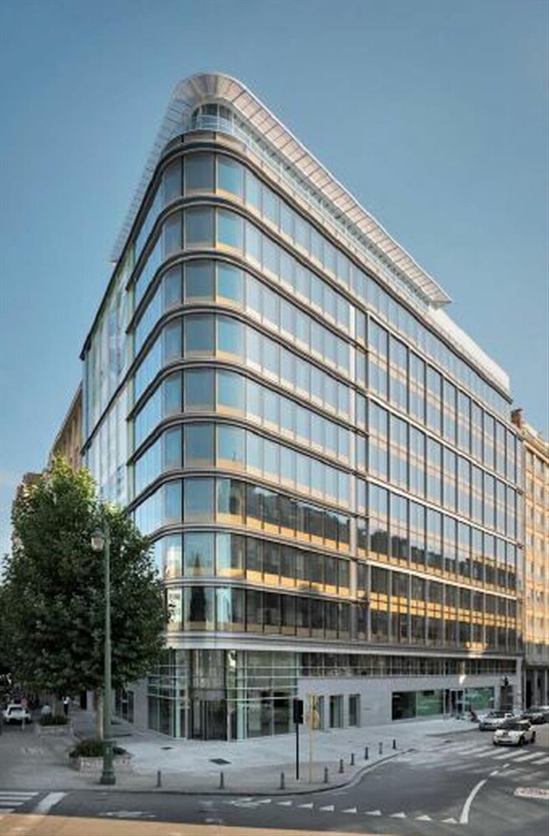 Prachtige nieuwbouw kantoren in het Noord district van Brussel