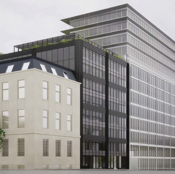 100% renovated office building for sale - Quartier Européen