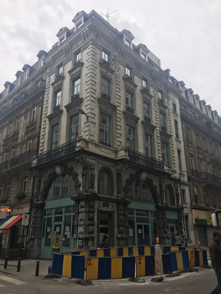 Foto Verkoop van vroegere CAW-kantoren in centrum Brussel